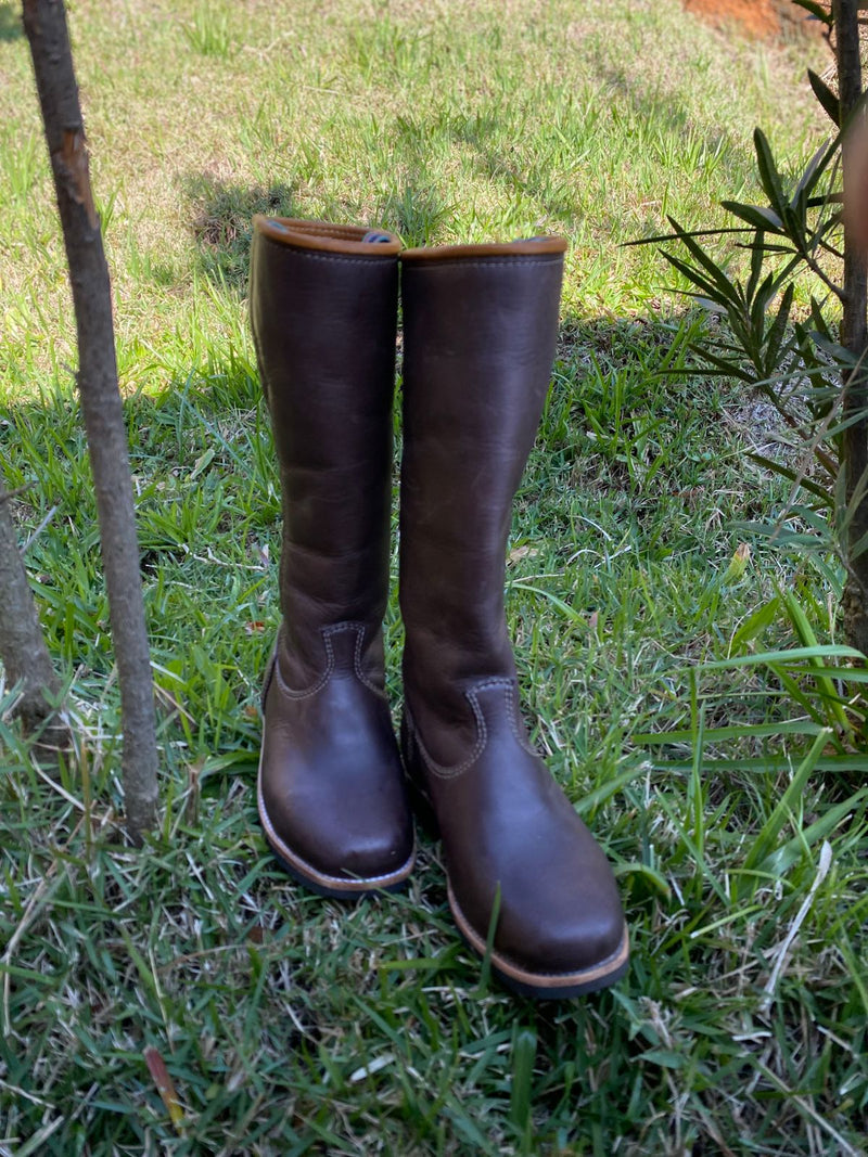 Bota Infantil - Couro Legítimo Marca Cardoso Traias